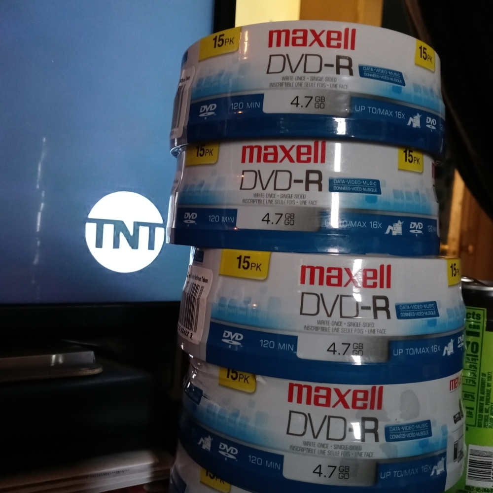 New recordable dvd\cds